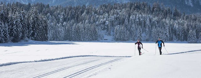 Experiência de esqui cross-country na Lapônia